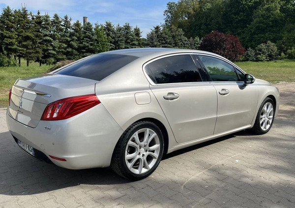 Peugeot 508 cena 32900 przebieg: 213000, rok produkcji 2011 z Nowe Warpno małe 232